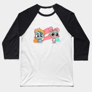 Cute Cartoon Characters! Baseball T-Shirt